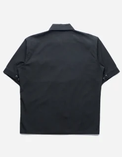 Shirts*Maharishi 4513 Advisor'S Overshirt Black Blk-108F