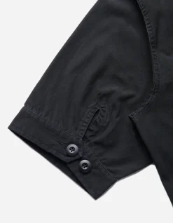 Shirts*Maharishi 4513 Advisor'S Overshirt Black Blk-108F