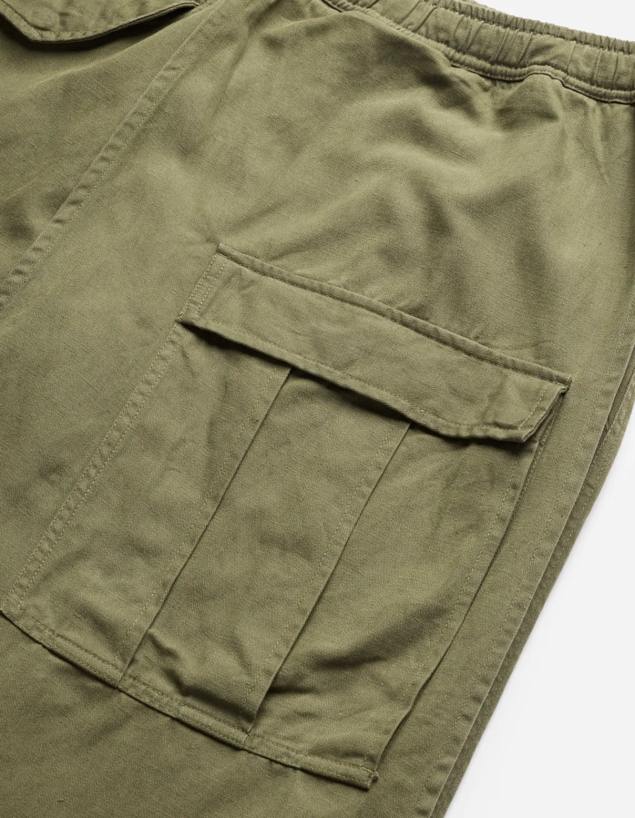 Cargo Pants*Maharishi 4588 Asym Cargo Hakama Pants Olive Og-107F
