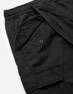 Cargo Pants*Maharishi 4588 Asym Cargo Hakama Pants Black
