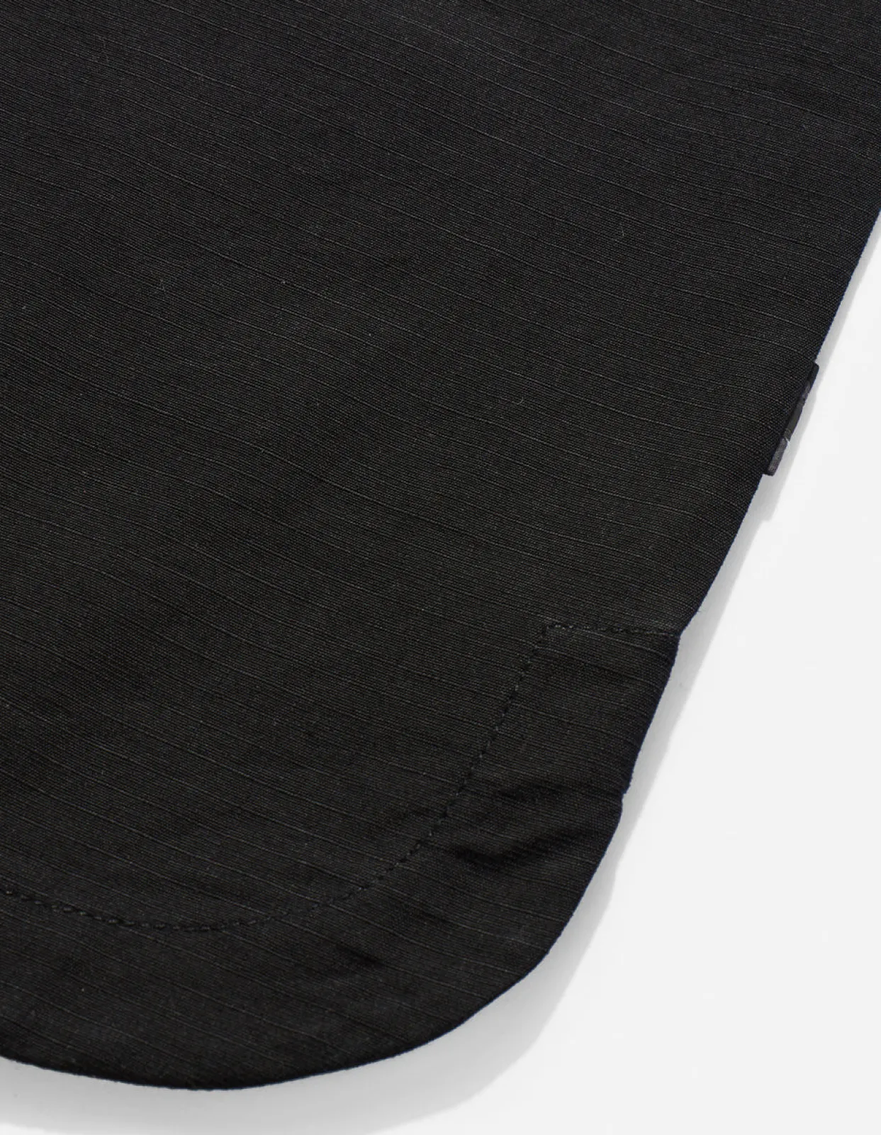 Shirts*Maharishi 4298 Asym Monk Shirt Black