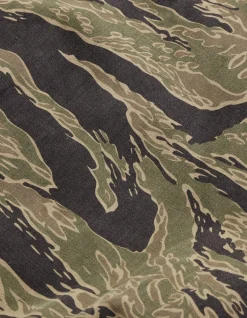 Jackets*Maharishi 4289 Camo Reversible Flight Jacket Mint Gold/Olive