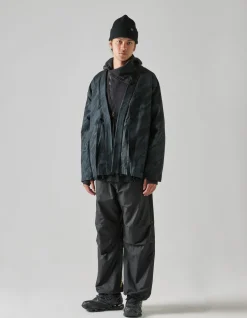 Kimonos*Maharishi 4516 Camo Shinobi Hemp Kimono Subdued Night