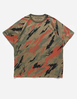 Short Sleeve T-Shirts*Maharishi 4520 Camo T-Shirt Blaze Woodland