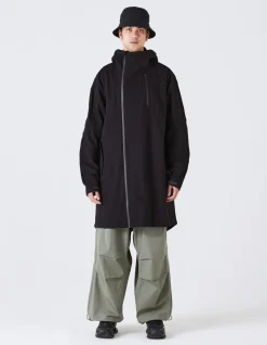Parkas*Maharishi 4268 Cordura® Nyco® Oversized Parka Black