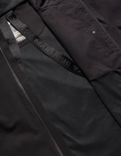 Parkas*Maharishi 4268 Cordura® Nyco® Oversized Parka Black