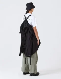 Parkas*Maharishi 4268 Cordura® Nyco® Oversized Parka Black