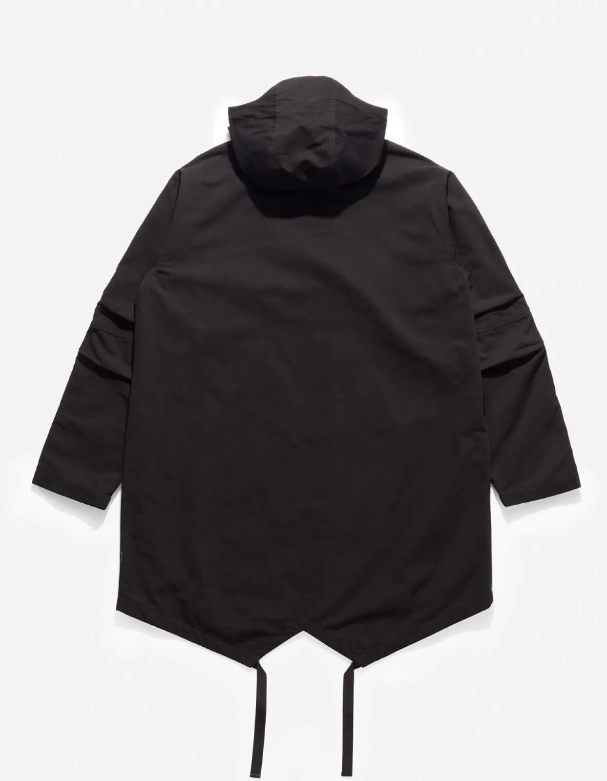 Parkas*Maharishi 4268 Cordura® Nyco® Oversized Parka Black