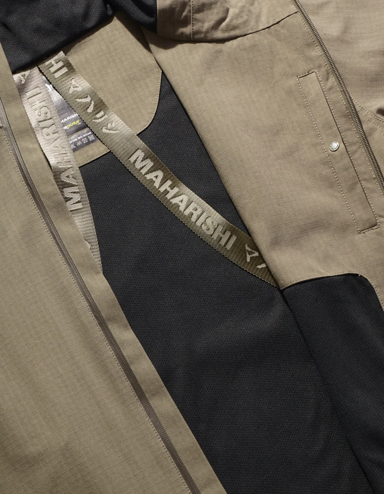 Parkas*Maharishi 4268 Cordura® Nyco® Oversized Parka Olive