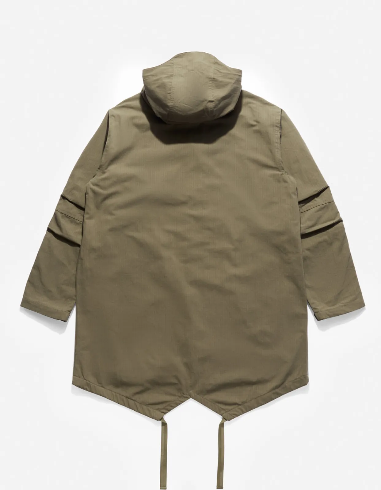 Parkas*Maharishi 4268 Cordura® Nyco® Oversized Parka Olive