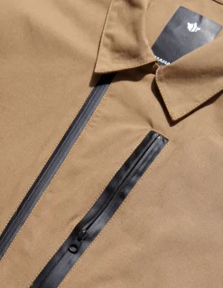 Shirts*Maharishi 4235 Cordura® Nyco® Tech Travel Shirt Mushroom