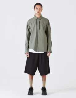 Shirts*Maharishi 4235 Cordura® Nyco® Tech Travel Shirt Sage