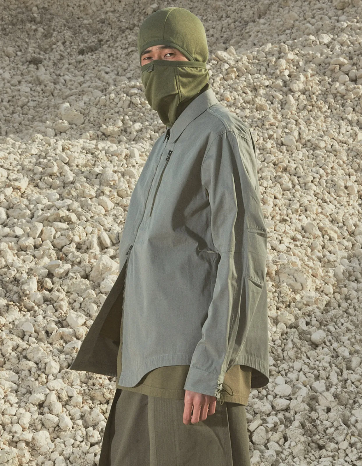 Shirts*Maharishi 4235 Cordura® Nyco® Tech Travel Shirt Sage