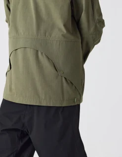 Parkas*Maharishi 4236 Cordura® Nyco® Wr Crackle Jacket Olive