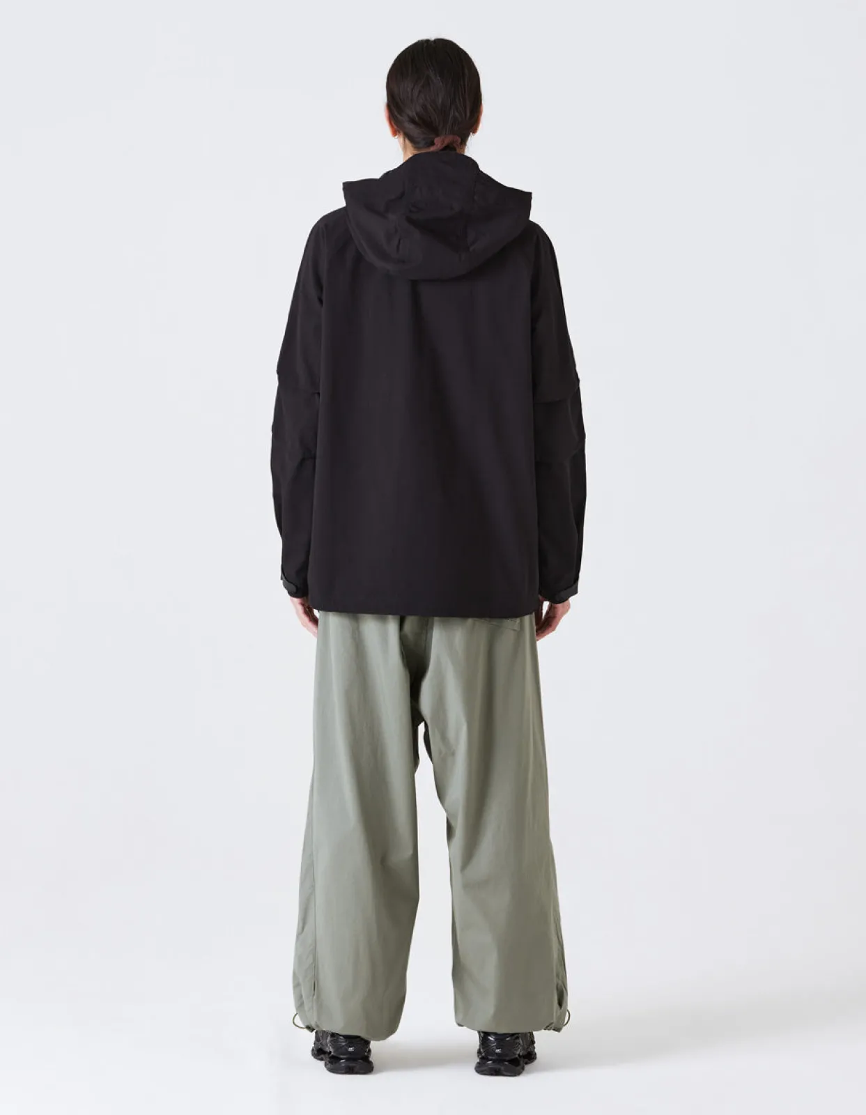 Parkas*Maharishi 4236 Cordura® Nyco® Wr Crackle Jacket Black