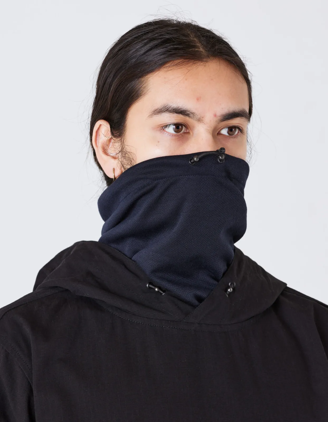 Parkas*Maharishi 4236 Cordura® Nyco® Wr Crackle Jacket Black
