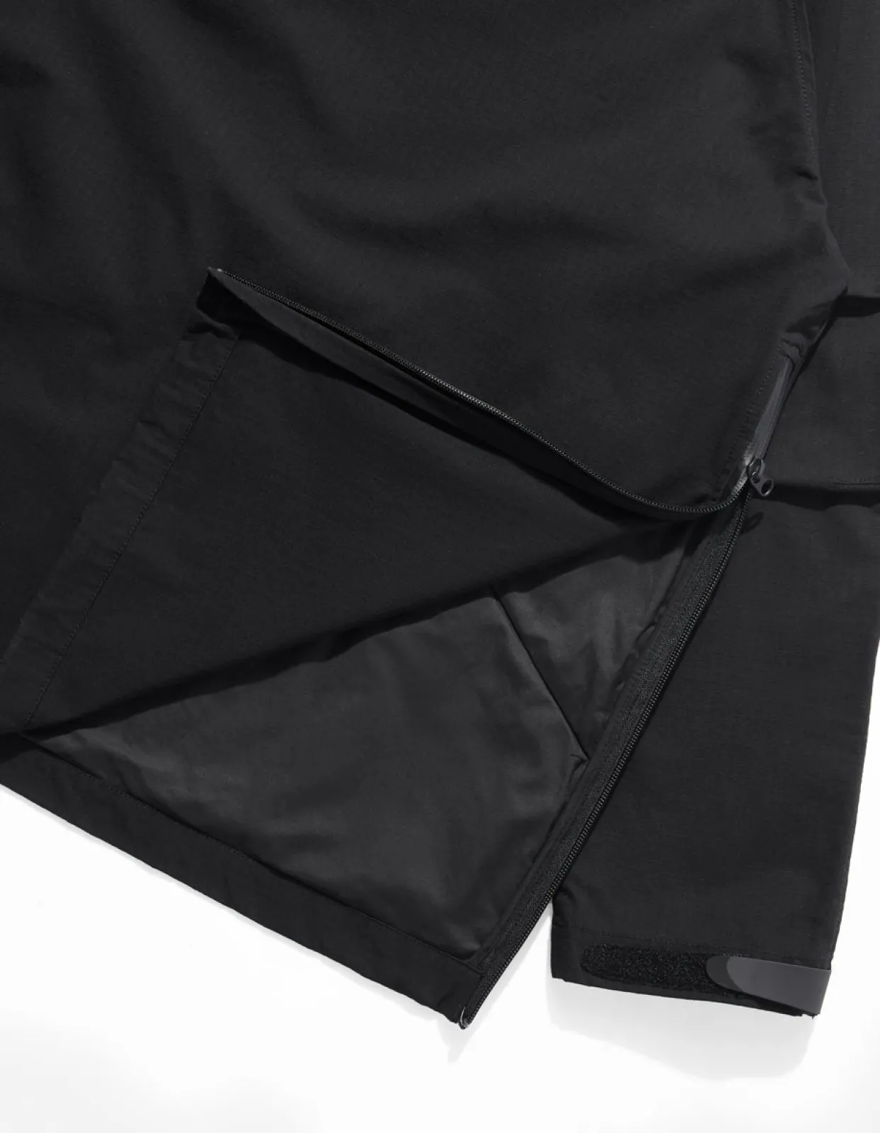 Parkas*Maharishi 4236 Cordura® Nyco® Wr Crackle Jacket Black