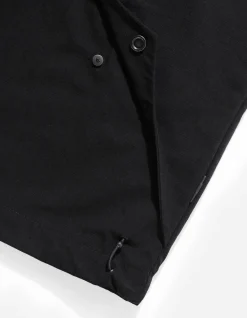 Parkas*Maharishi 4236 Cordura® Nyco® Wr Crackle Jacket Black