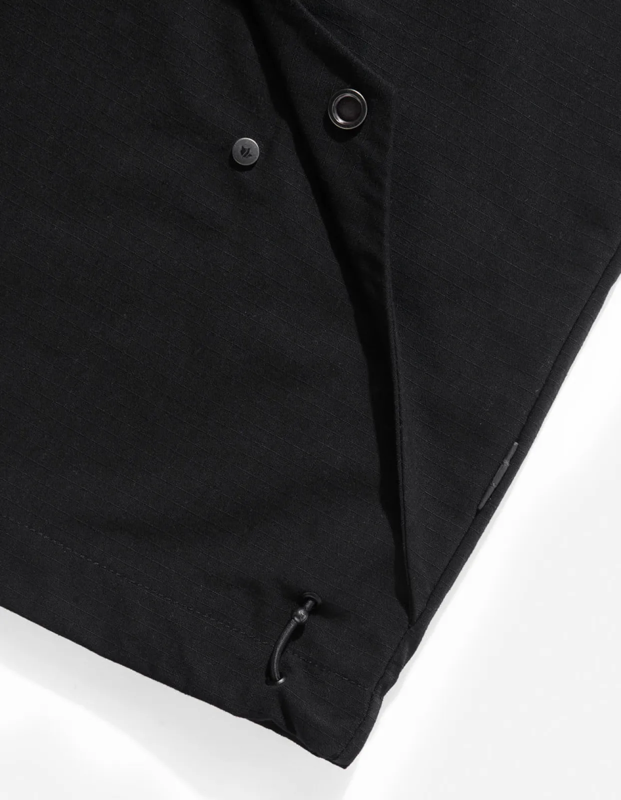Parkas*Maharishi 4236 Cordura® Nyco® Wr Crackle Jacket Black
