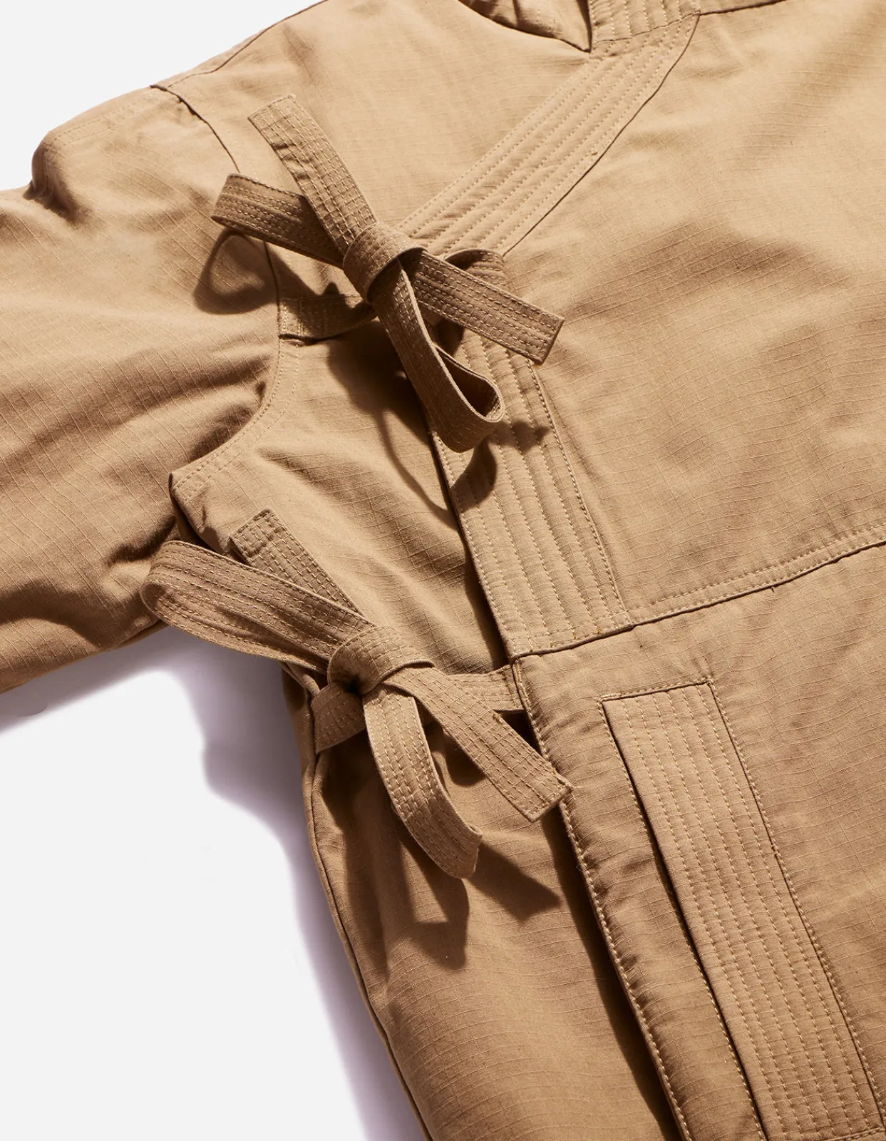Parkas*Maharishi 4221 Cordura Nyco® Wr Padded Parka Mushroom