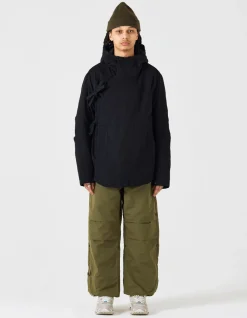 Parkas*Maharishi 4221 Cordura Nyco® Wr Padded Parka Black