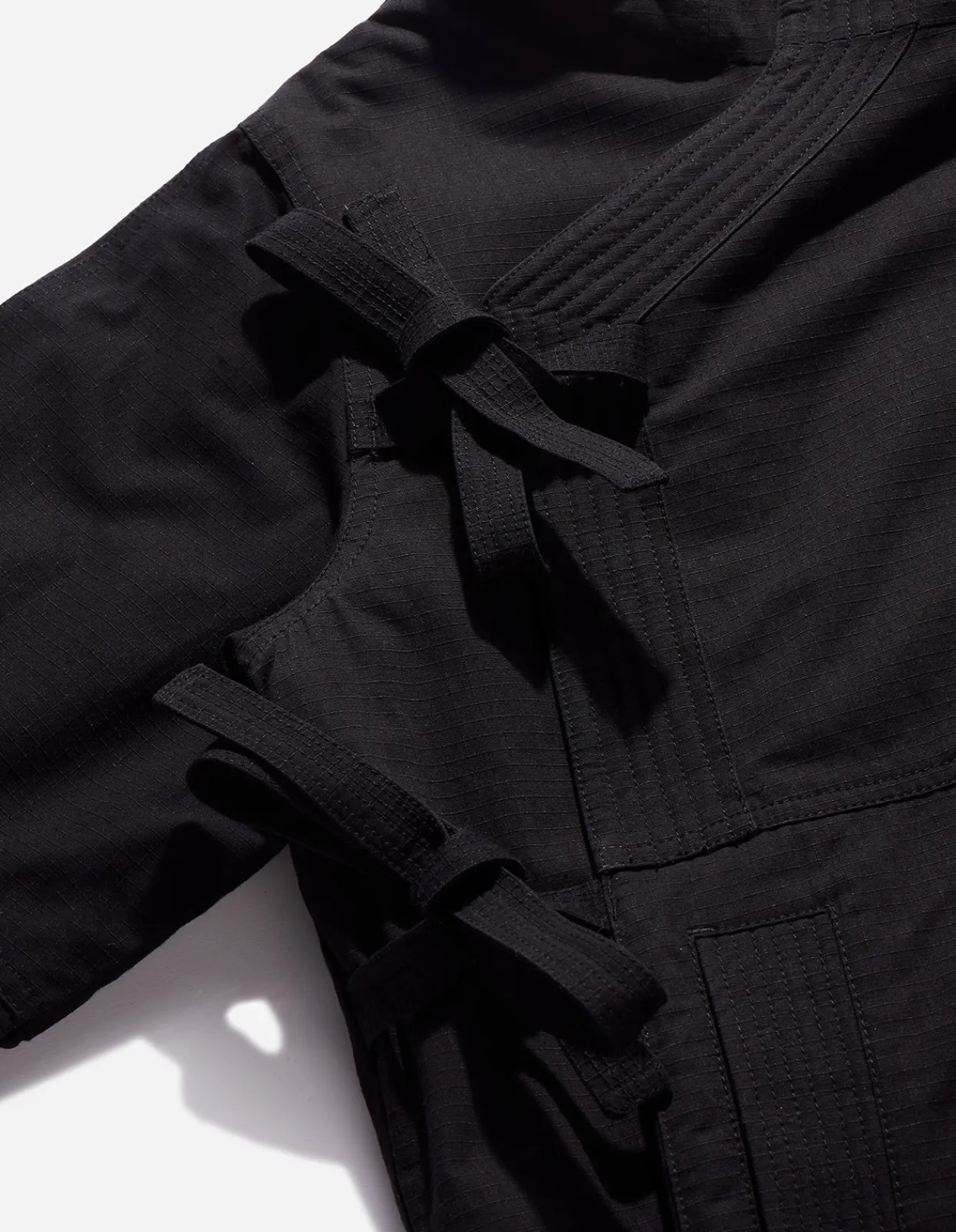Parkas*Maharishi 4221 Cordura Nyco® Wr Padded Parka Black