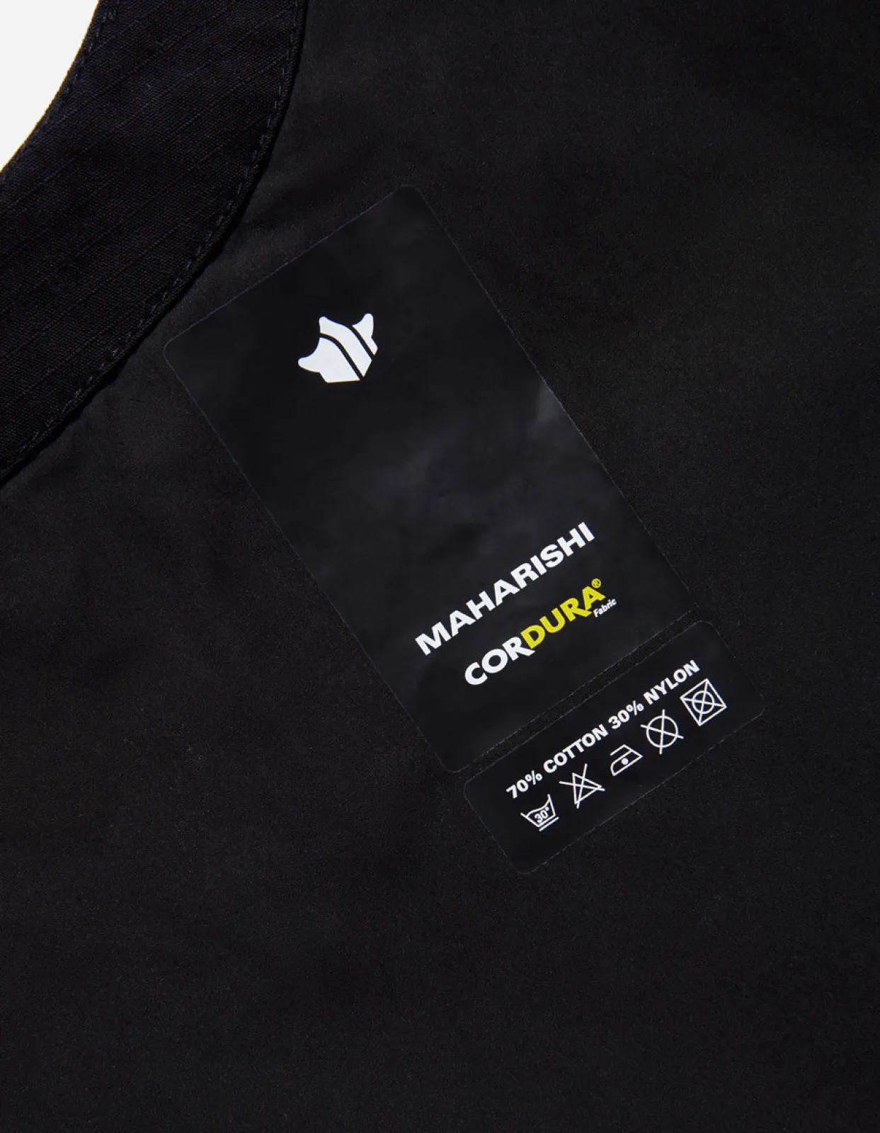 Bags*Maharishi 4272 Cordura Nyco® Wr Sling Bag Black