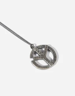 Lifestyle*Maharishi 9365 Cud War U0026 Peace Pendant · Hallmarked Silver