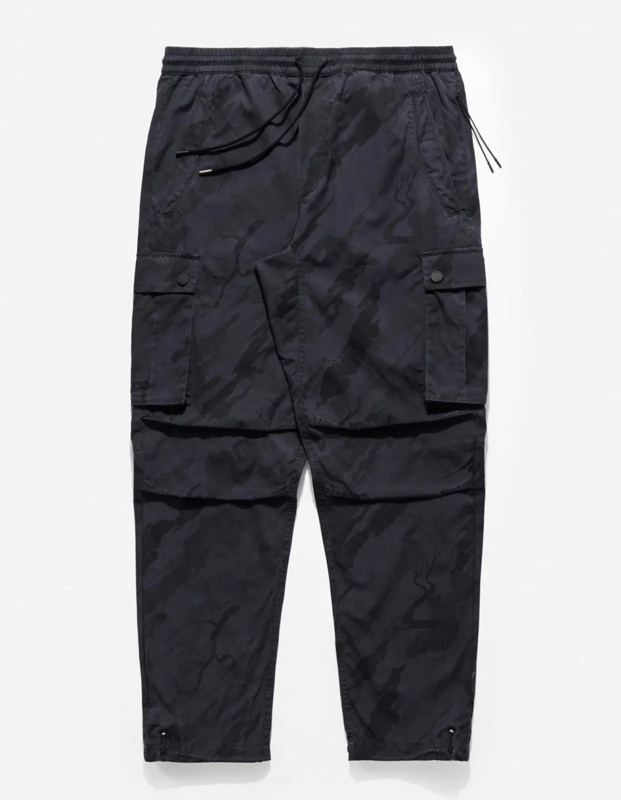 Track Pants*Maharishi 4309 Dpm:Bonsai Forest Cargo Track Pants Subdued Night