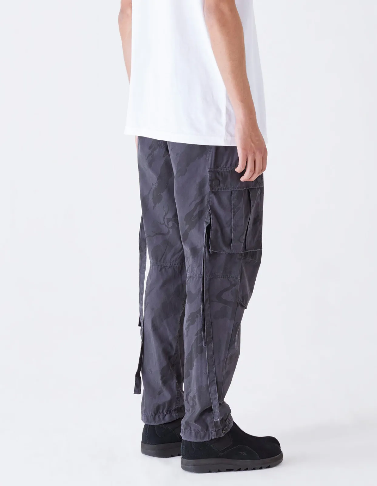 Track Pants*Maharishi 4309 Dpm:Bonsai Forest Cargo Track Pants Subdued Night