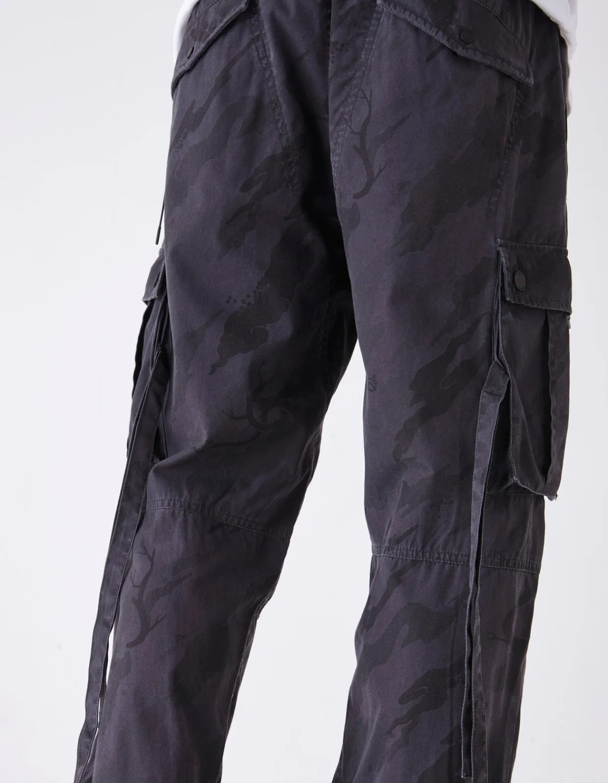 Track Pants*Maharishi 4309 Dpm:Bonsai Forest Cargo Track Pants Subdued Night