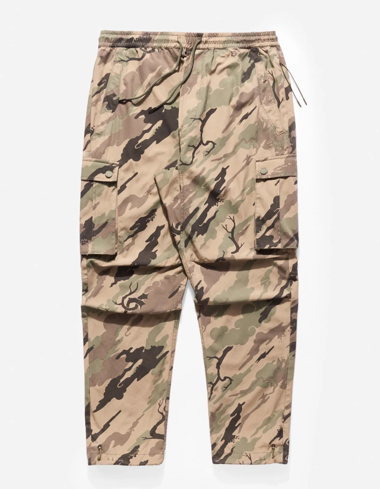 Track Pants*Maharishi 4309 Dpm:Bonsai Forest Cargo Track Pants Woodland