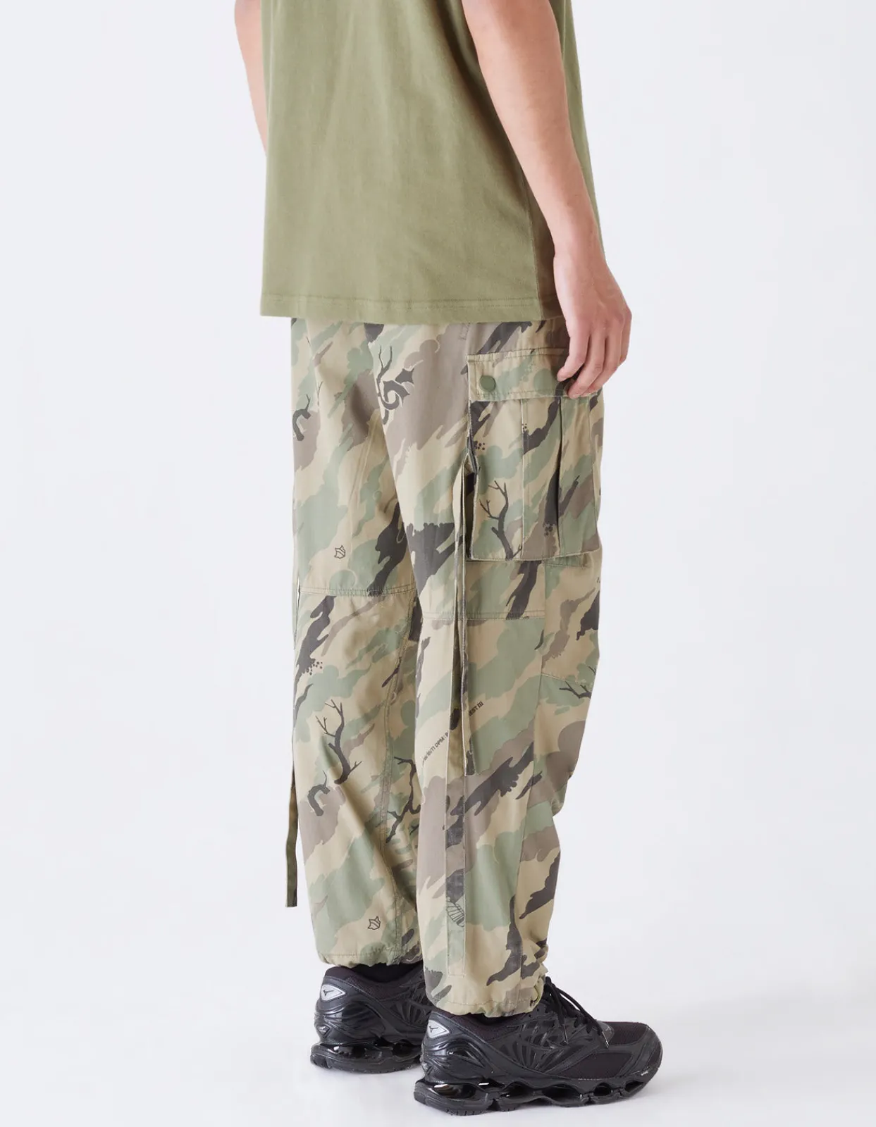 Track Pants*Maharishi 4309 Dpm:Bonsai Forest Cargo Track Pants Woodland