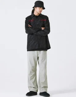 Shirts*Maharishi 4308 Dpm:Bonsai Forest Cloud Dragon Utility Shirt Subdued Night