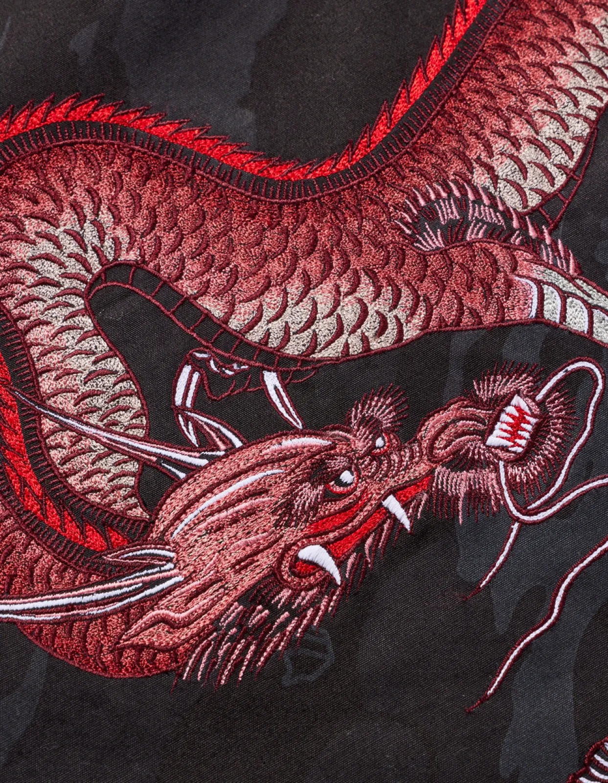 Shirts*Maharishi 4308 Dpm:Bonsai Forest Cloud Dragon Utility Shirt Subdued Night