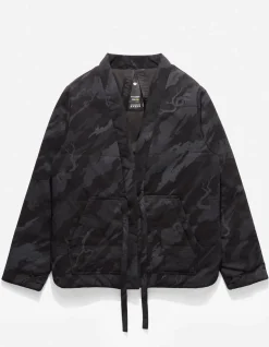 Kimonos*Maharishi 4257 Dpm:Bonsai Forest Cordura® Wr Padded Hanten Subdued Night