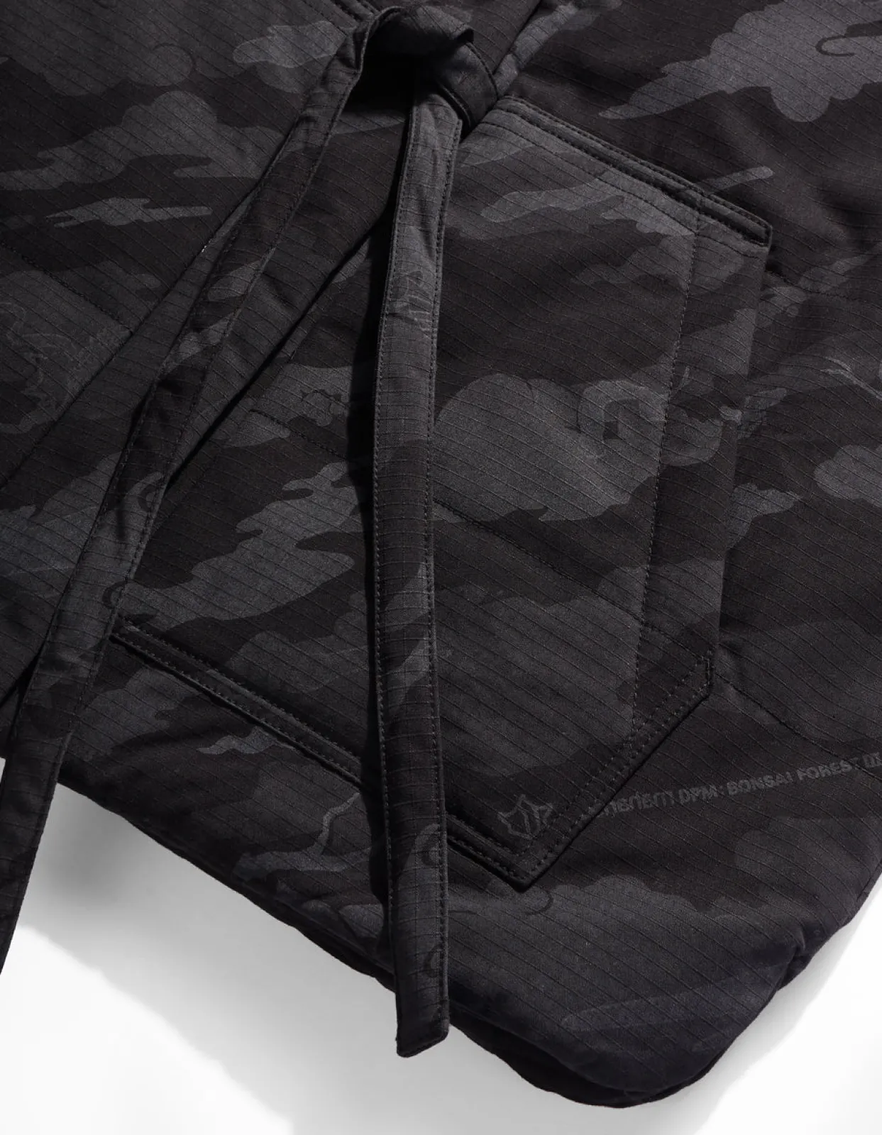 Kimonos*Maharishi 4257 Dpm:Bonsai Forest Cordura® Wr Padded Hanten Subdued Night