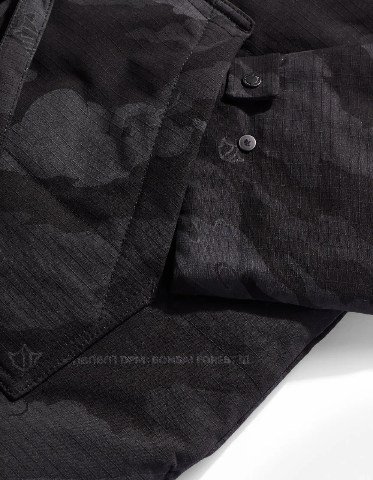 Kimonos*Maharishi 4257 Dpm:Bonsai Forest Cordura® Wr Padded Hanten Subdued Night