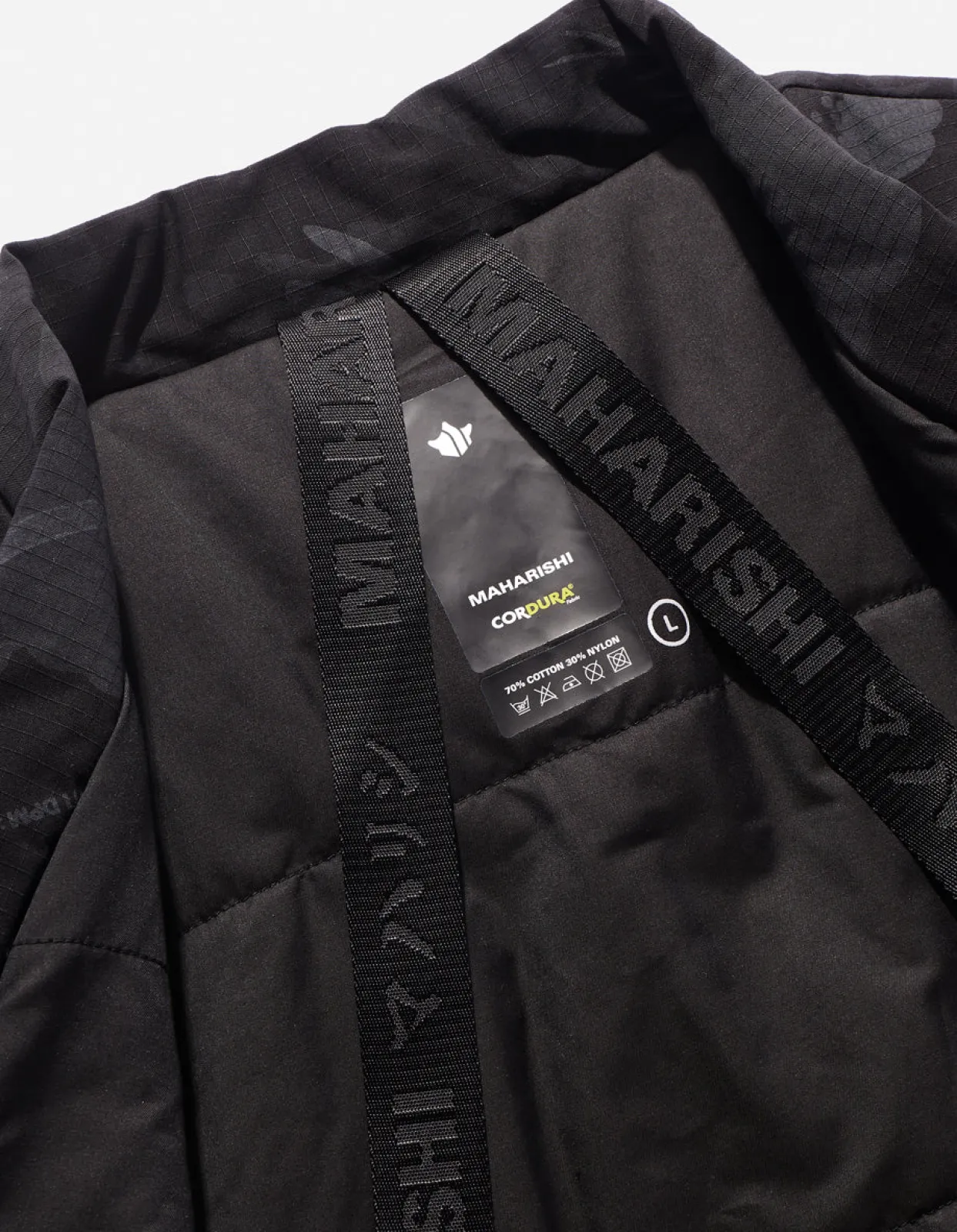 Kimonos*Maharishi 4257 Dpm:Bonsai Forest Cordura® Wr Padded Hanten Subdued Night