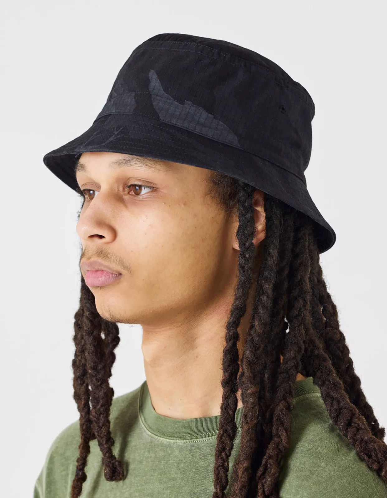 Hats And Scarves*Maharishi 4266 Dpm:Bonsai Forest Cordura® Nyco® Bucket Hat Subdued Night