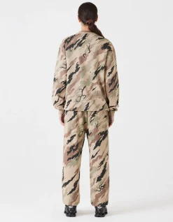 Crew Sweats*Maharishi 4598 Dpm:Bonsai Forest Miltype Embroidered Crew Sweat Woodland