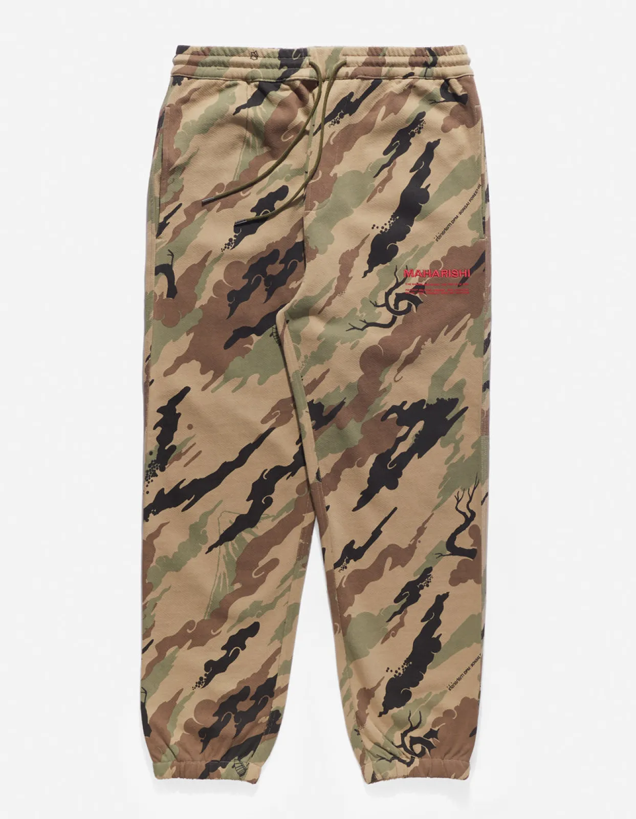Sweatpants*Maharishi 4601 Dpm:Bonsai Forest Miltype Sweatpants Woodland