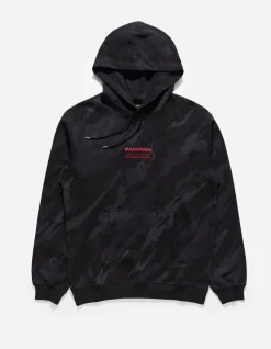 Hooded Sweats*Maharishi 4597 Dpm:Bonsai Forest Miltype Embroidered Hooded Sweat Subdued Night