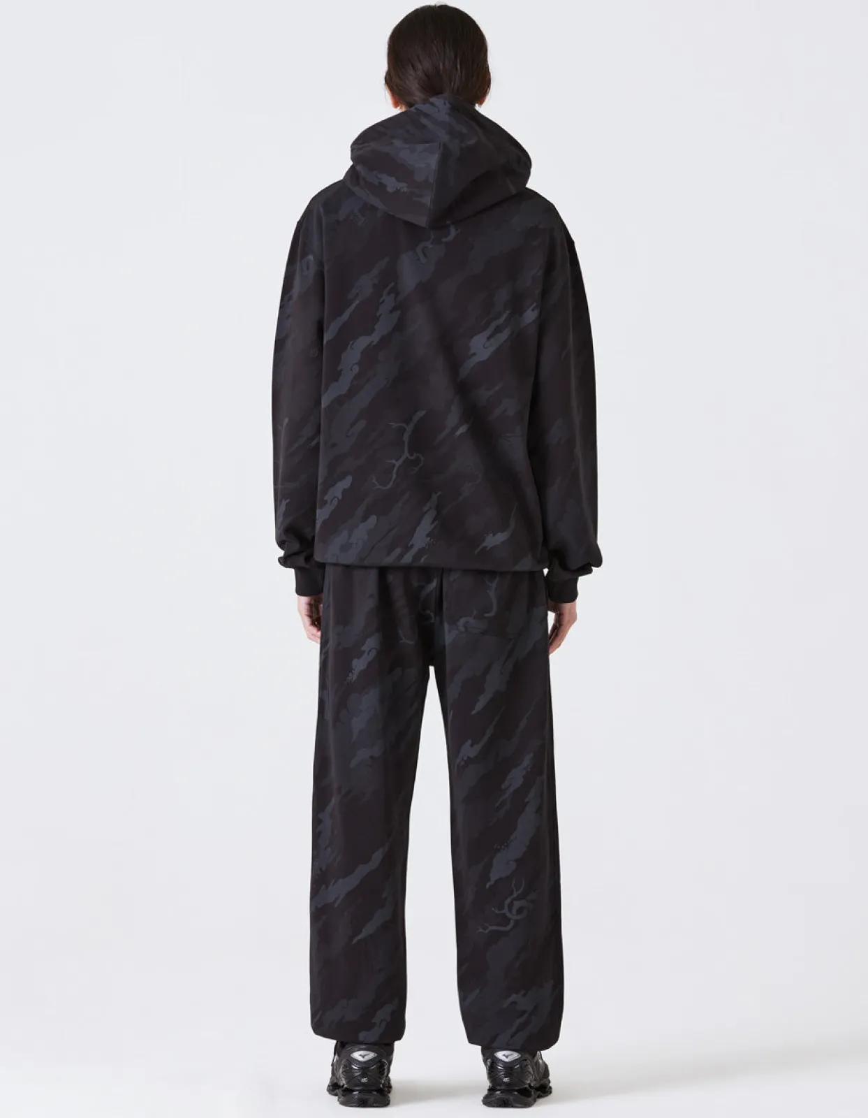 Hooded Sweats*Maharishi 4597 Dpm:Bonsai Forest Miltype Embroidered Hooded Sweat Subdued Night