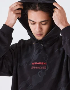 Hooded Sweats*Maharishi 4597 Dpm:Bonsai Forest Miltype Embroidered Hooded Sweat Subdued Night