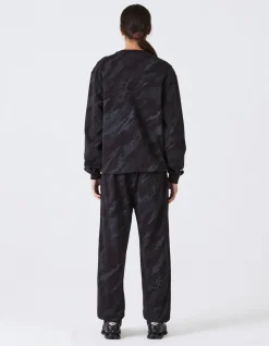 Crew Sweats*Maharishi 4598 Dpm:Bonsai Forest Miltype Embroidered Crew Sweat Subdued Night