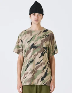Short Sleeve T-Shirts*Maharishi 4318 Dpm:Bonsai Forest Organic T-Shirt Woodland