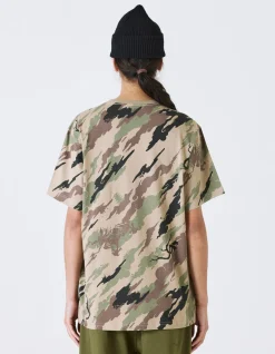 Short Sleeve T-Shirts*Maharishi 4318 Dpm:Bonsai Forest Organic T-Shirt Woodland