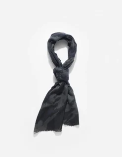 Hats And Scarves*Maharishi 4324 Dpm:Bonsai Forest Pashmina Subdued Night