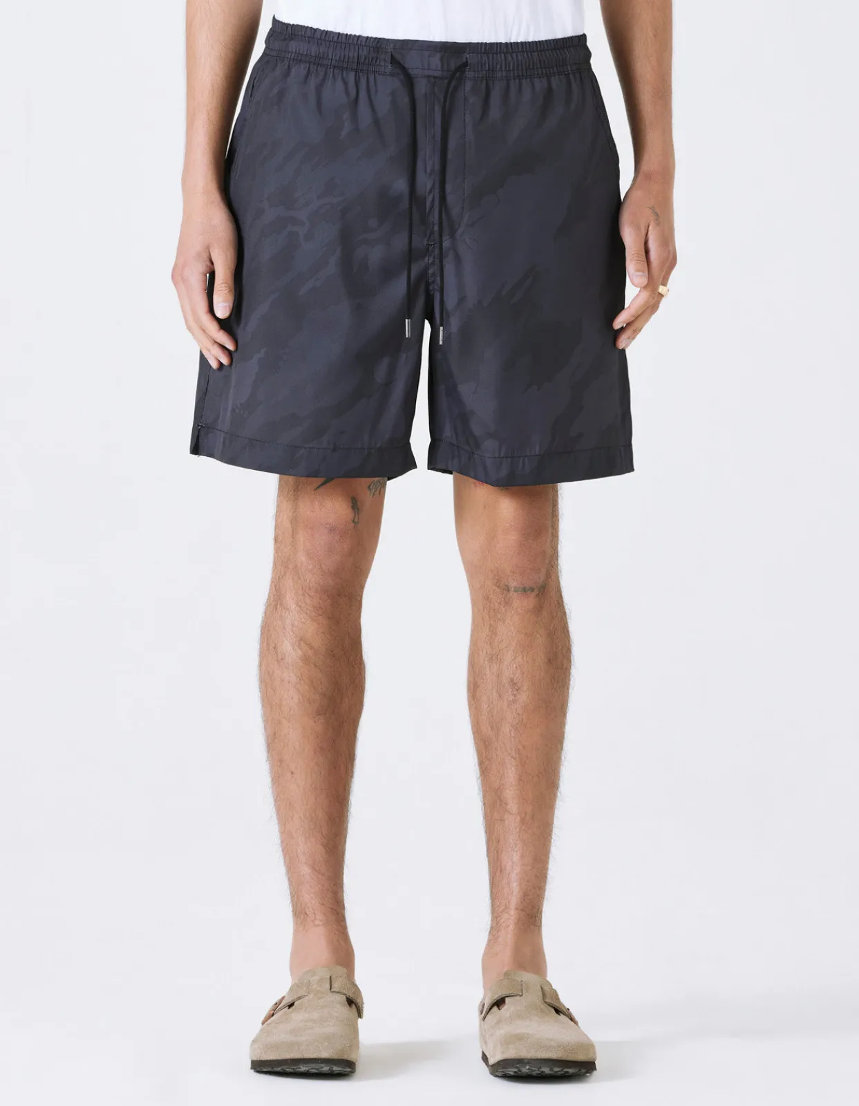 Swim Shorts*Maharishi 1022 Dpm:Bonsai Forest Swim Shorts Subdued Night
